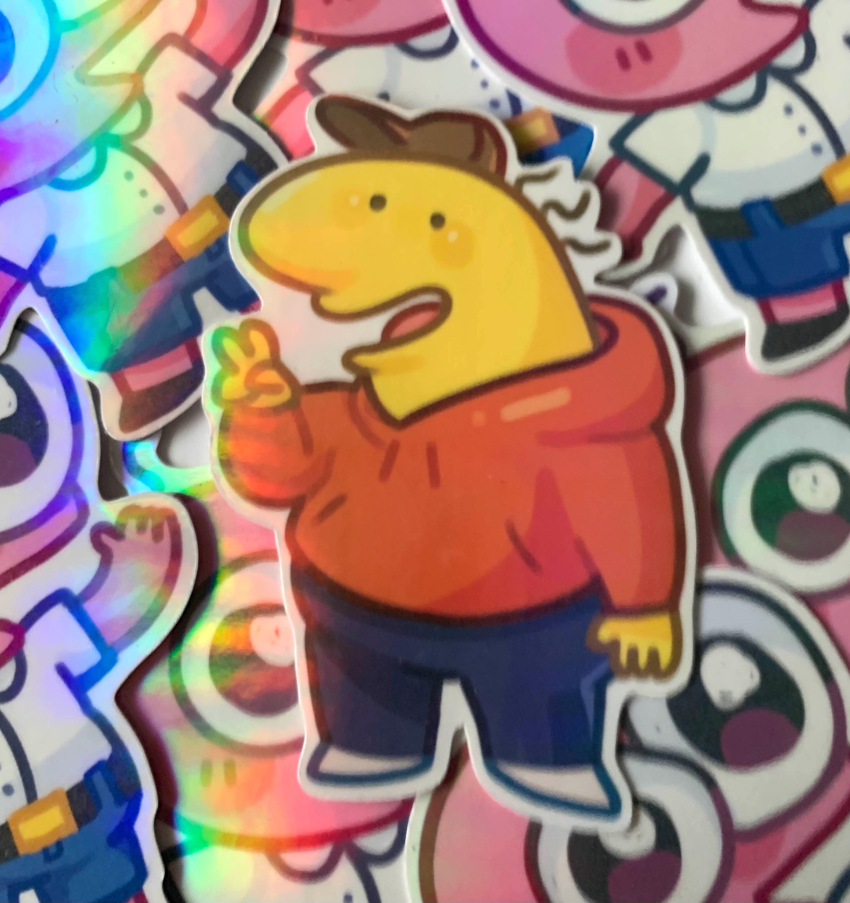 Smiling Friends Sticker