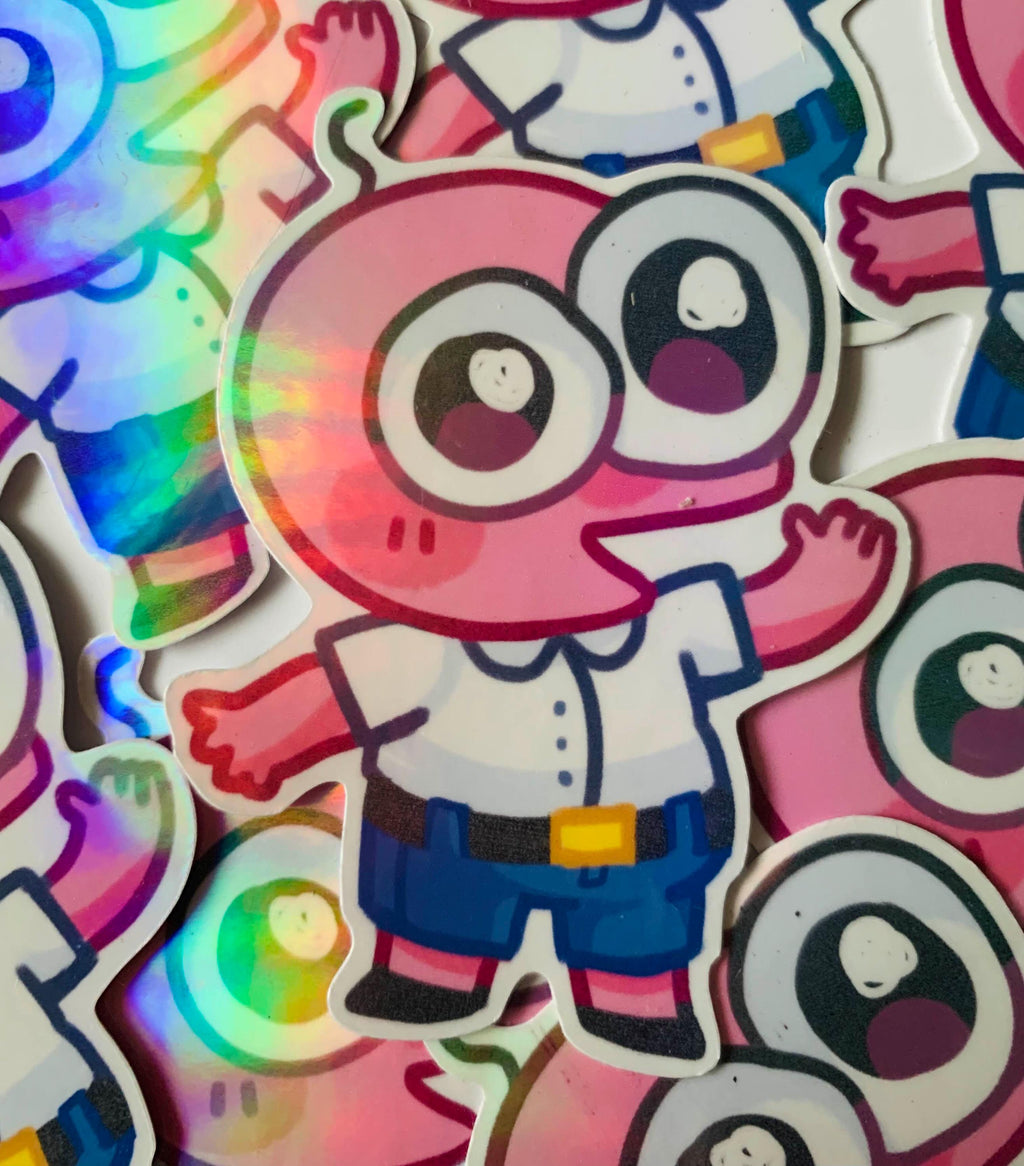 Smiling Friends Sticker