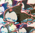 Eepy Kuromi Holographic Sticker