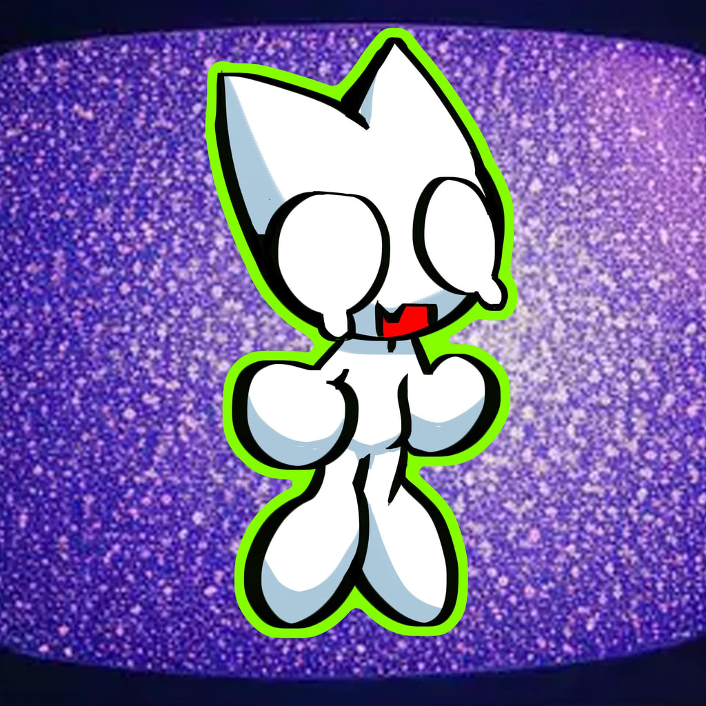 Femtanyl Holographic Water Resistent Vinyl Sticker 3" Inch
