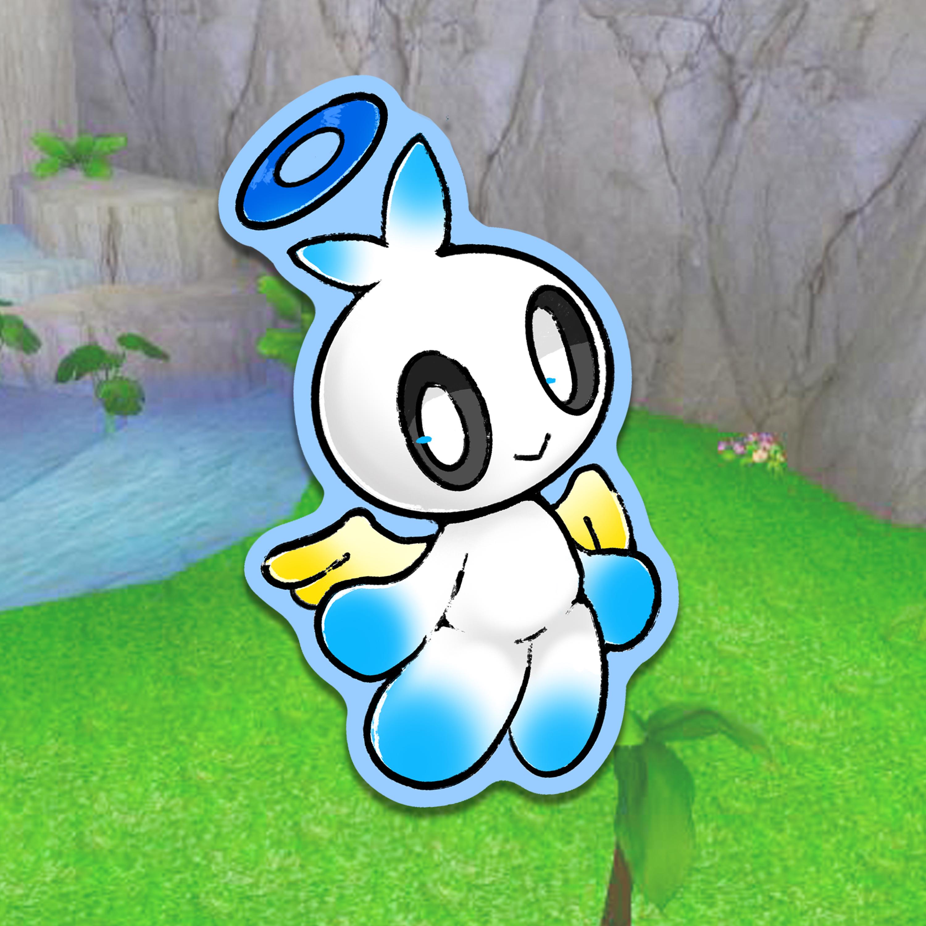 Sonic Chao Holographic Sticker
