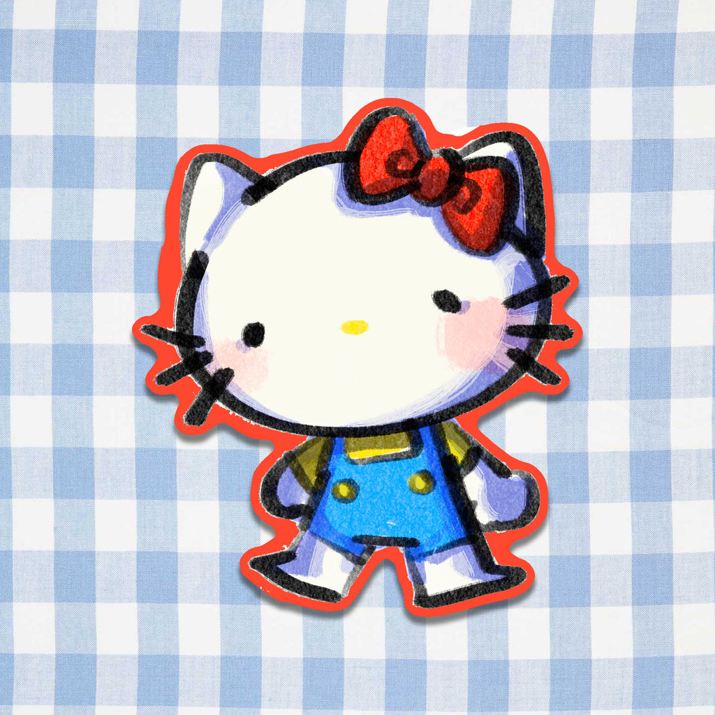 Hello Kitty and Friends Stickers! Holographic Water-Resistant Sticker