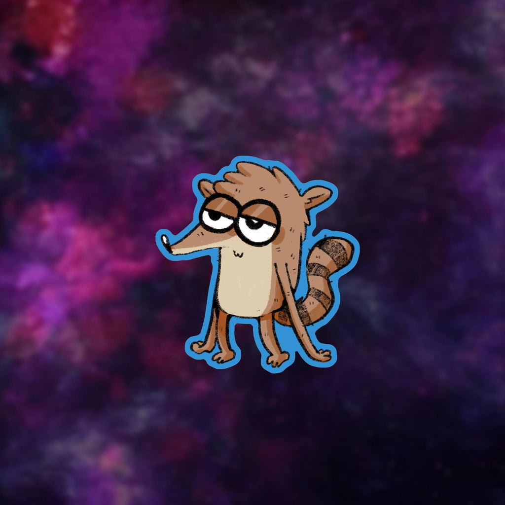Regular Dudes Show Sticker Kawaii Cartoon