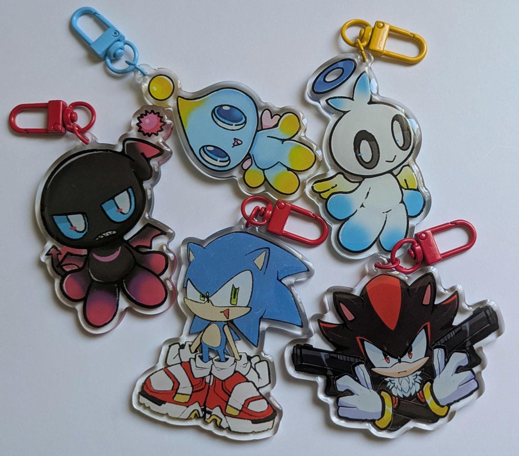 Chao Garden 3’ Acrylic  Keychains Sega Sonic the Hedgehog Adventure 2 Battle